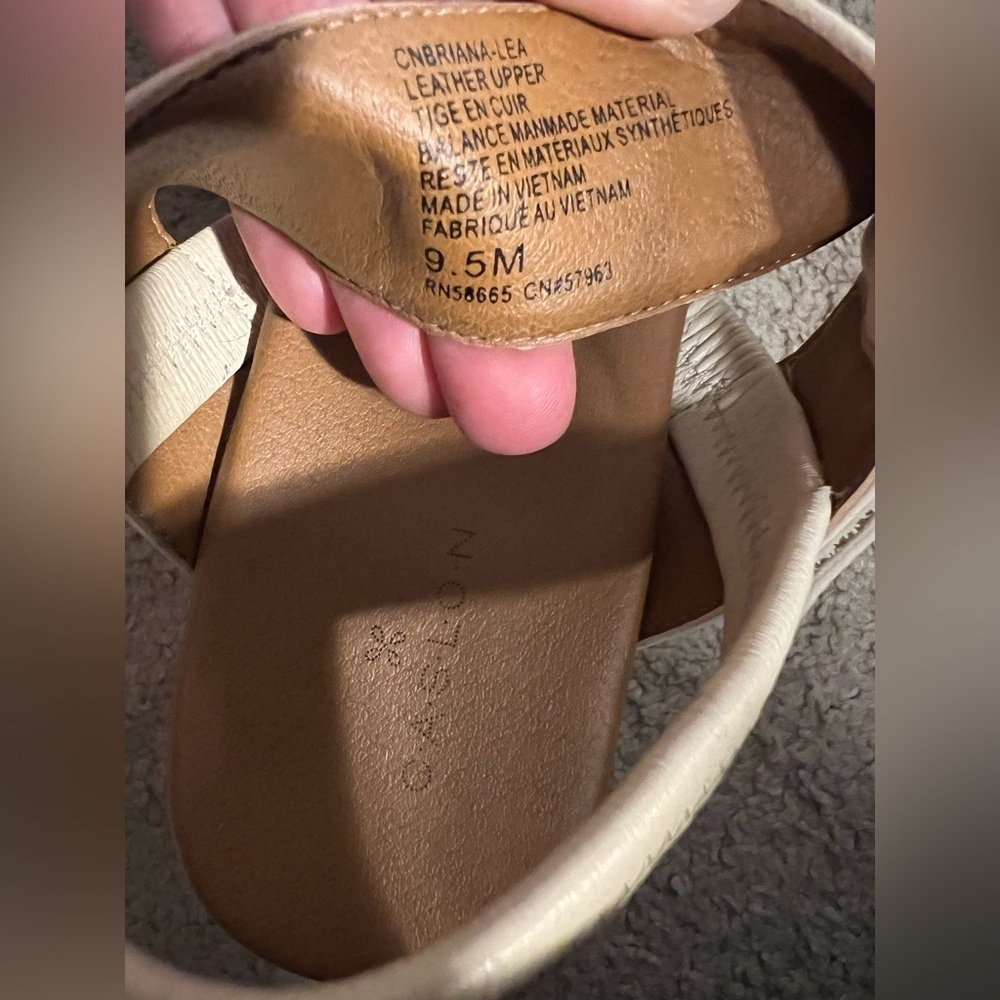 Caslon Cream Sandals - Picture 4 of 6